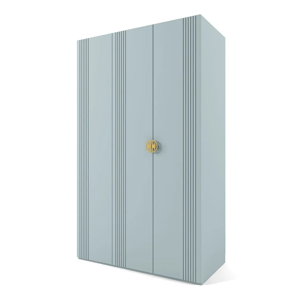 img-Шкаф 3х створчатый Мишель Фрост Золото 1