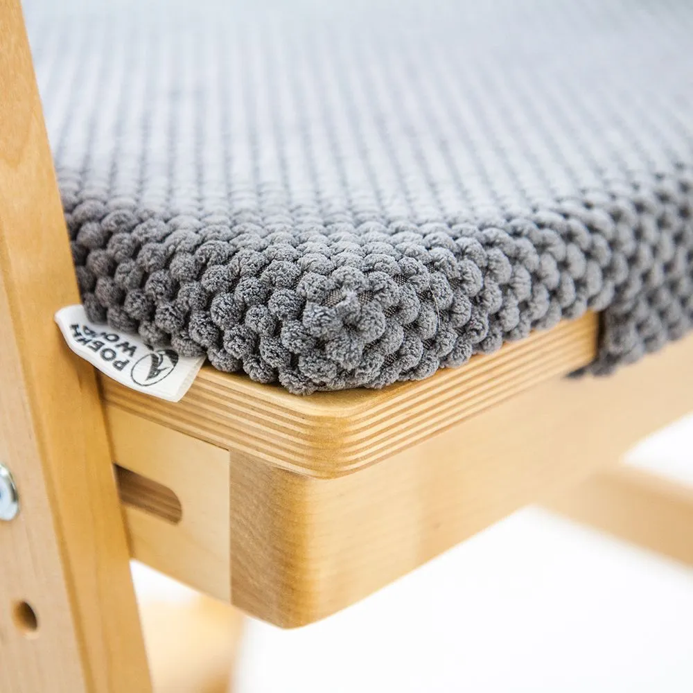 img-Чехол для стула Робин WOOD велюр темно-серый 5