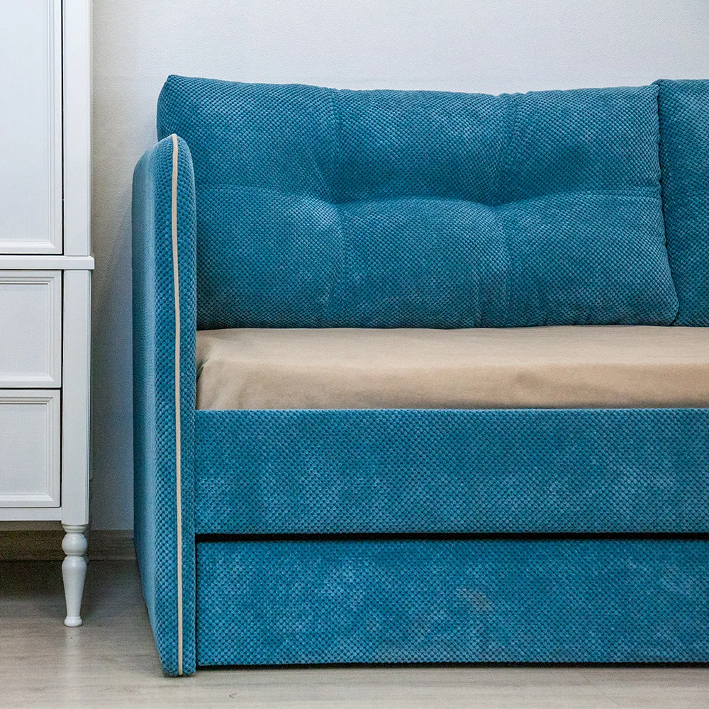 Кровать мягкая «Айрис» Citus Голубой 5