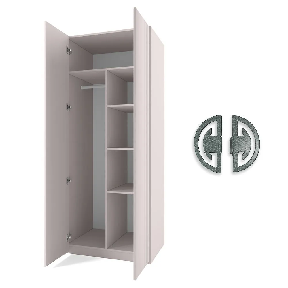 img-Шкаф Мишель Галатея Серый 2