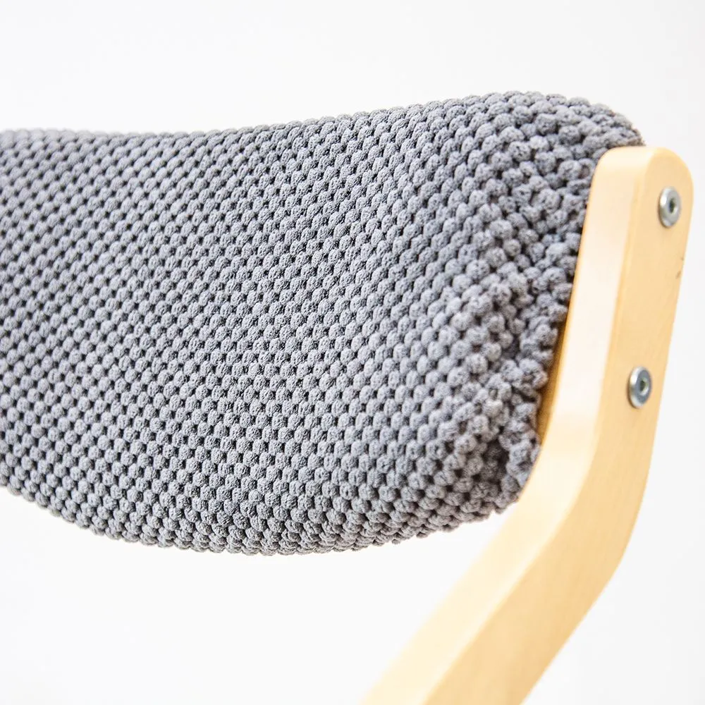 img-Чехол для стула Робин WOOD велюр темно-серый 4