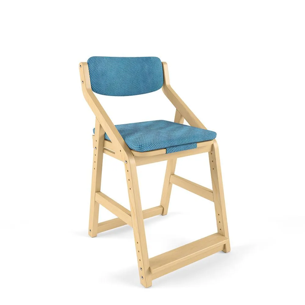 img-Чехол для стула Робин WOOD велюр голубой 1