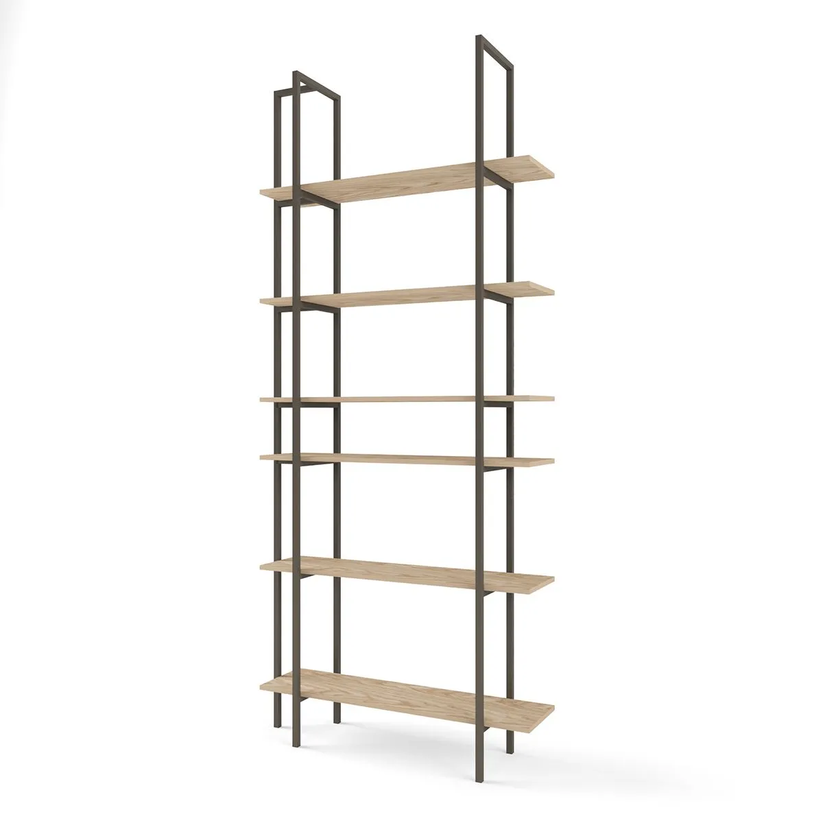 Стеллаж перегородка Тури Графит