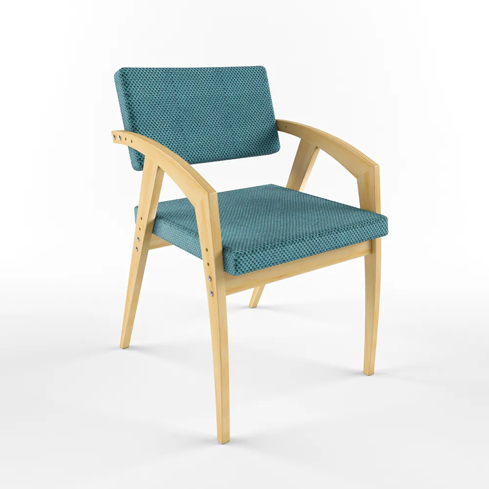 img-Стул регулируемый «Бруно» Велюр CITUS голубой 1