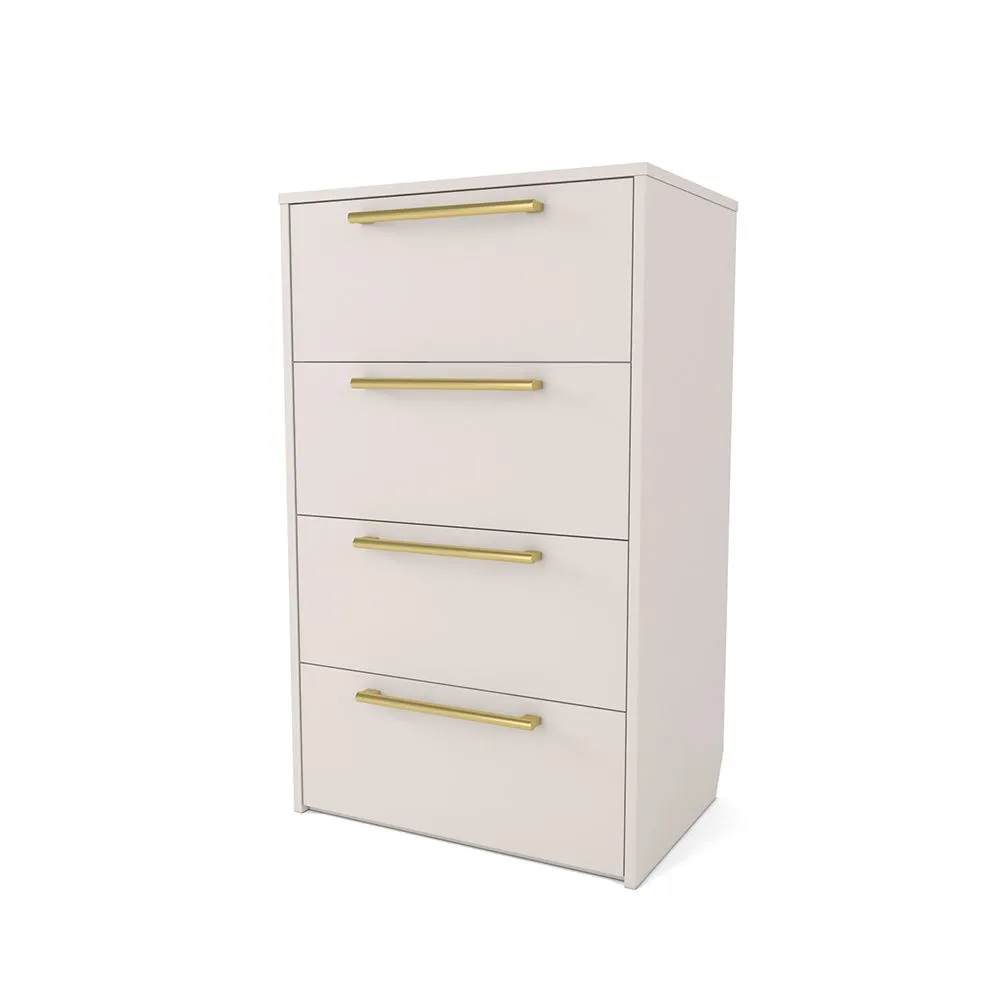 Комод высокий Тури Тефия золото 1