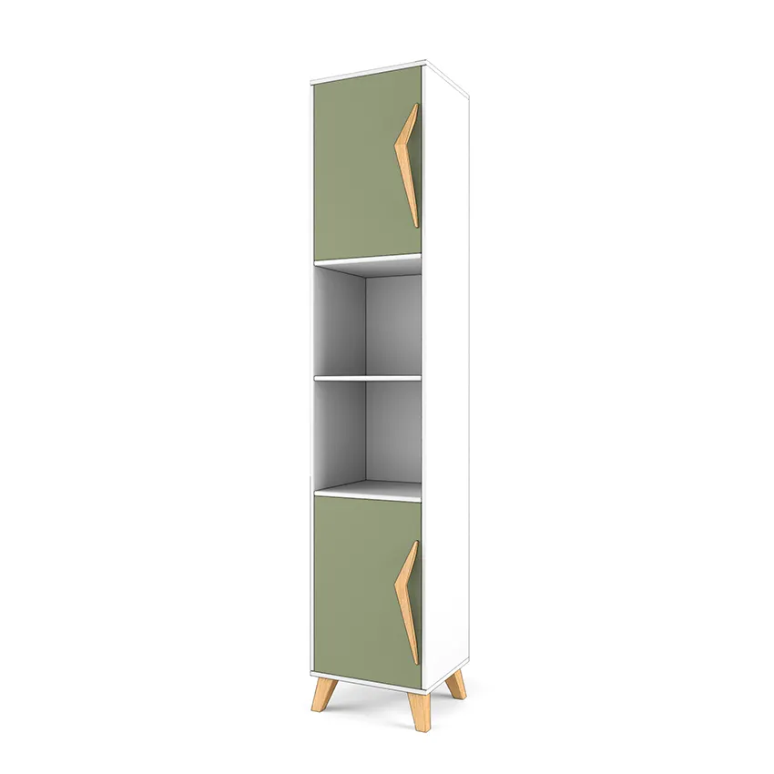 Стеллаж узкий левый 1