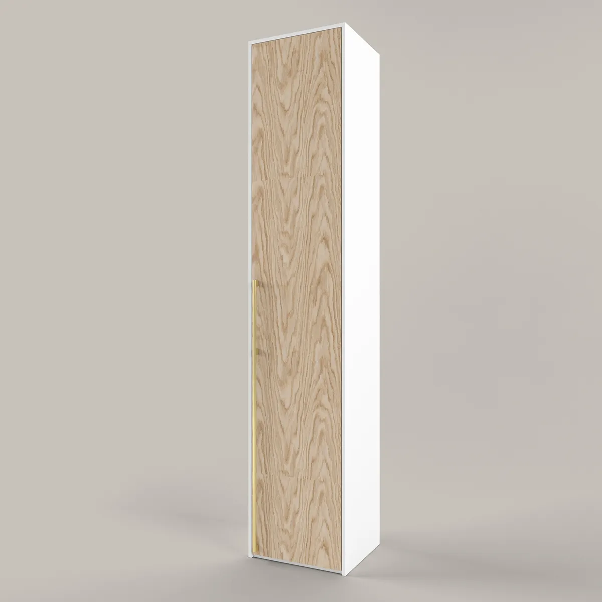 Пенал Тури Белый Золото