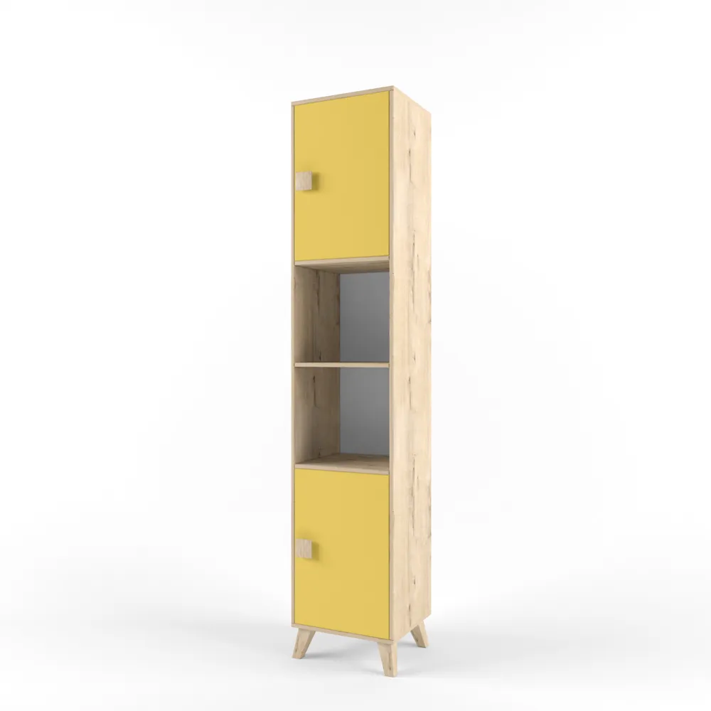 Стеллаж узкий правый «2+2» сан-леон 1