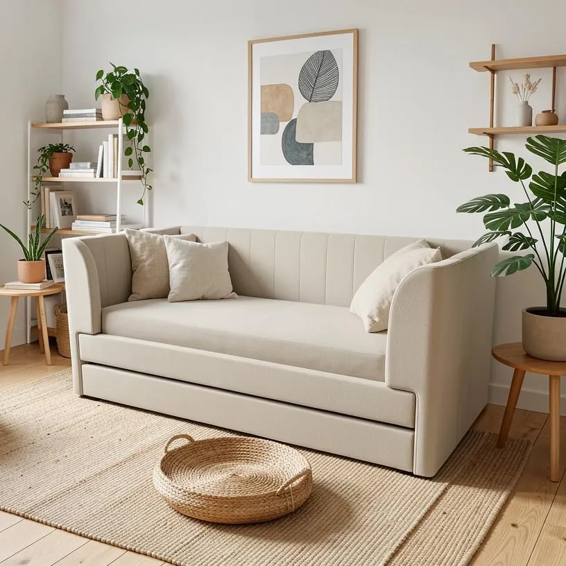 Диван-кровать «Мия» Бежевая  1