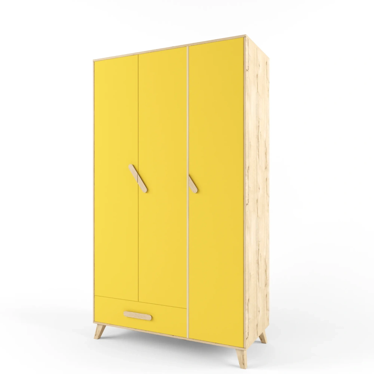 Шкаф 3-створчатый «2+2» Сан-Леон