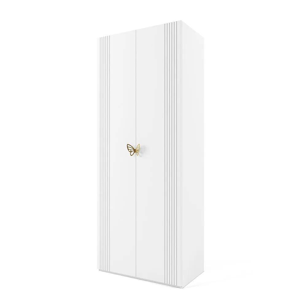 Шкаф для книг Мишель Белый 1