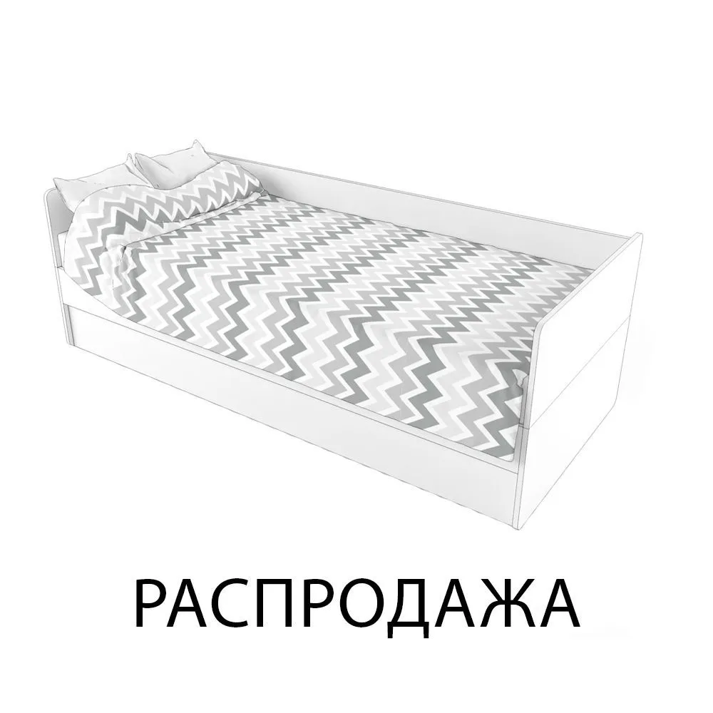 Покрывало для кровати зигзаг