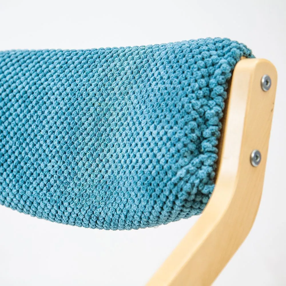 img-Чехол для стула Робин WOOD велюр голубой 4