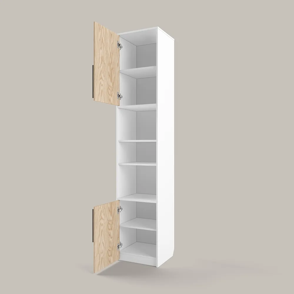 Стеллаж Тури Белый Графит 2