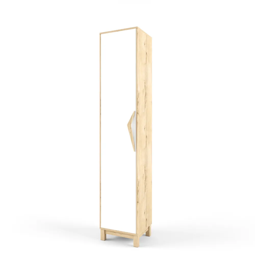 Пенал левый «2+2» белый