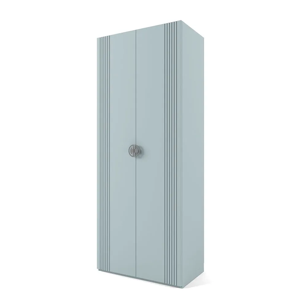 img-Шкаф для книг Мишель Фрост Серый 1