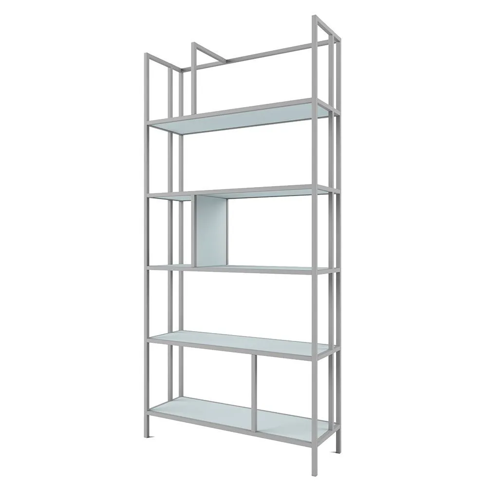 img-Стеллаж-перегородка Мишель Фрост Серый 1