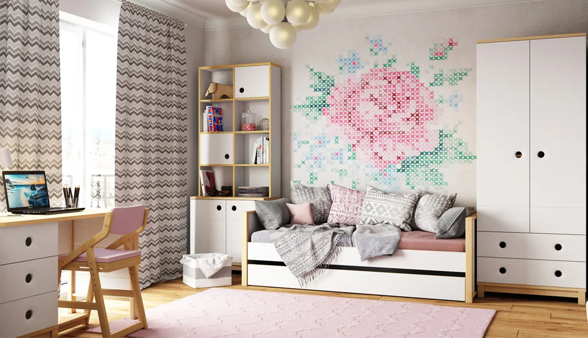 Стол с тумбой универсальный 7