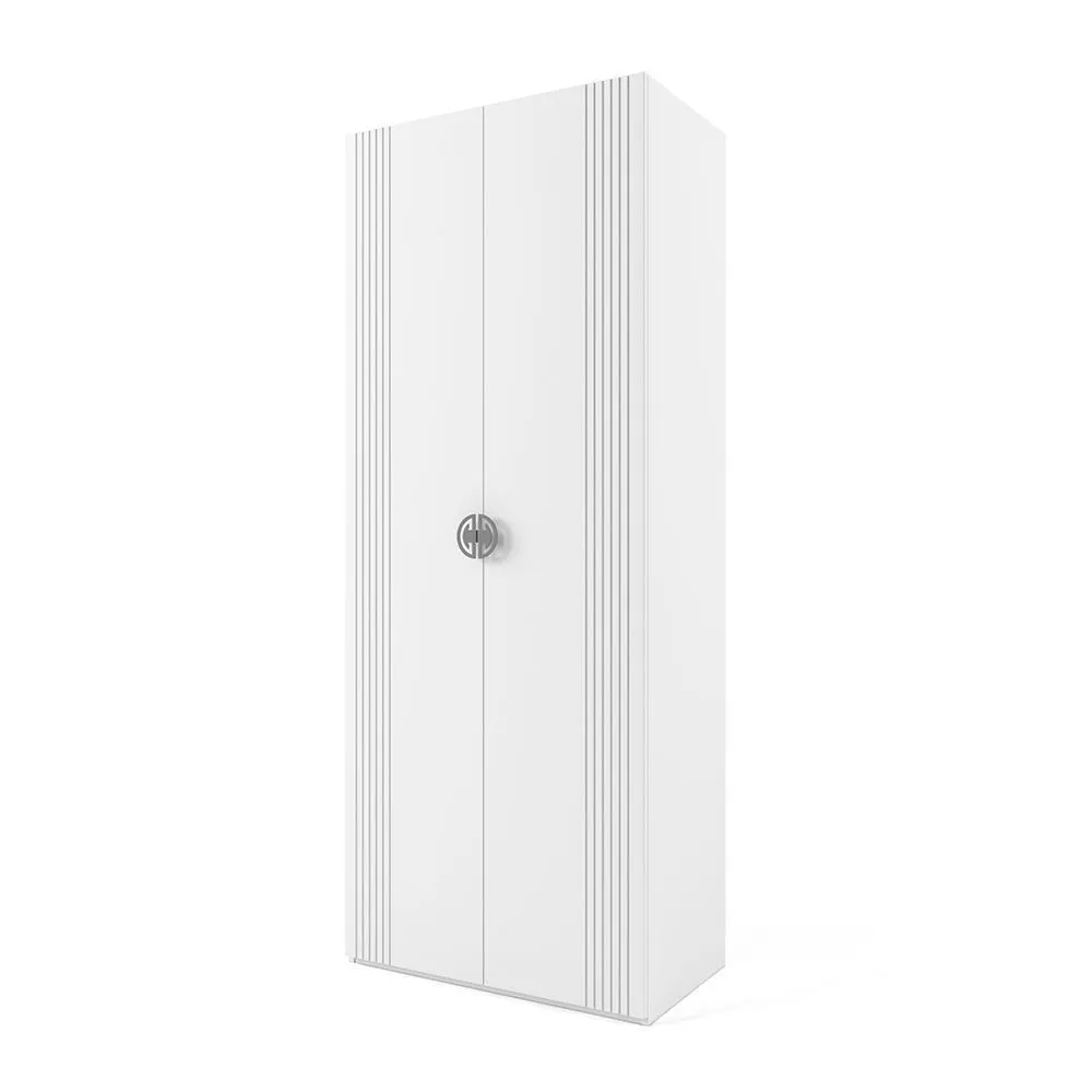 Шкаф для книг Мишель Белый 1