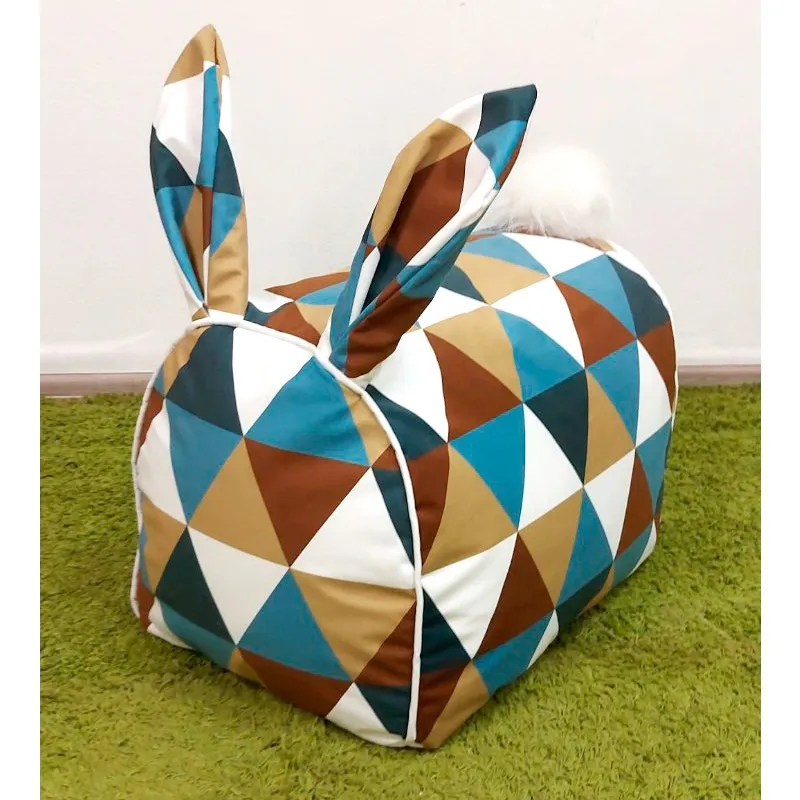 img-Подушка «Заяц» большая Ромбусы 2