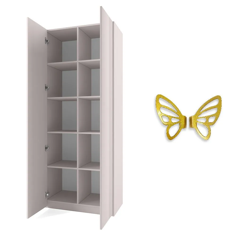 Шкаф со столом для девочек «Мишель» 4