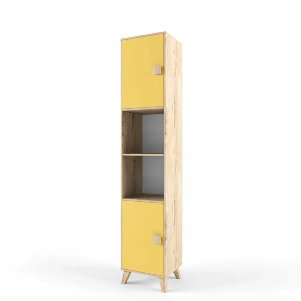 Стеллаж узкий левый «2+2» сан-леон