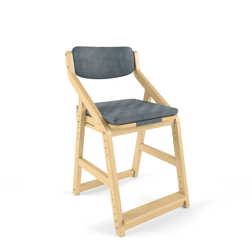 img-Чехол для стула Робин WOOD велюр темно-серый 1