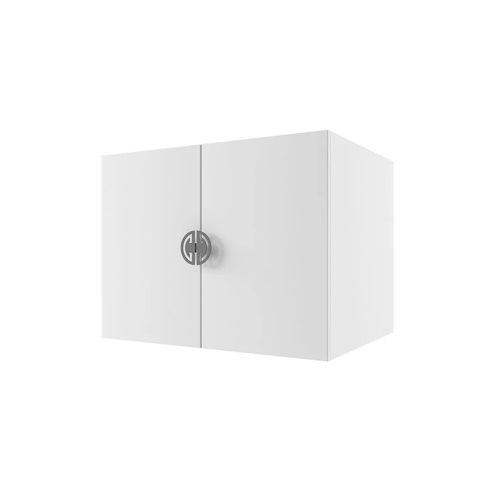 img-Антресоль для шкафа Мишель Белый Графит 1