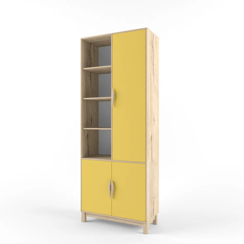  Стеллаж широкий  Дуб Ирландский 1