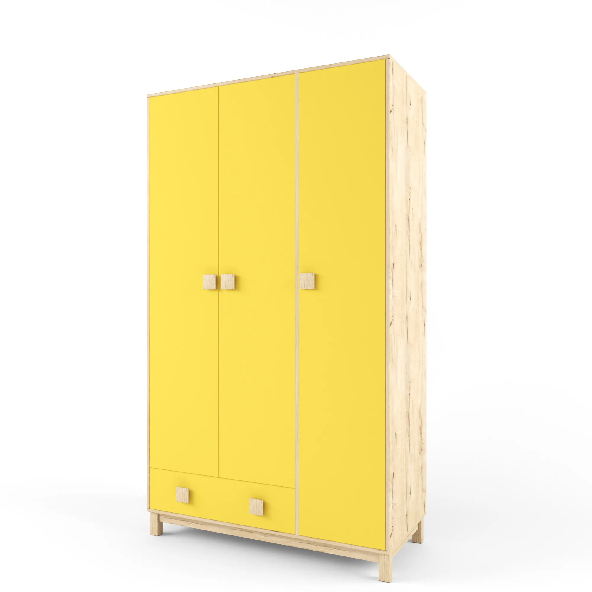 Шкаф 3-створчатый «2+2» Сан-Леон