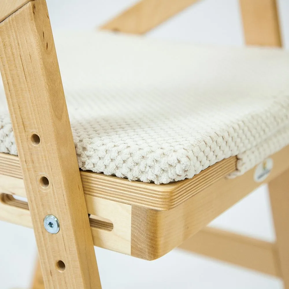 img-Чехол для стула Робин WOOD велюр белый 3