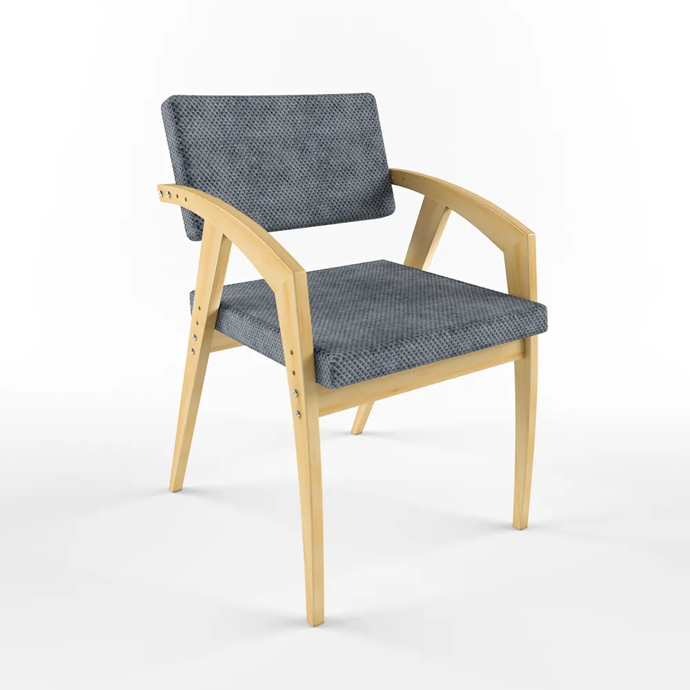 img-Стул регулируемый «Бруно» Велюр CITUS темно-серый 1