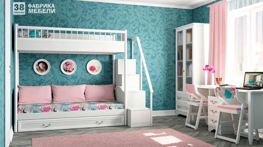 Цветовая гамма для комнаты девочки