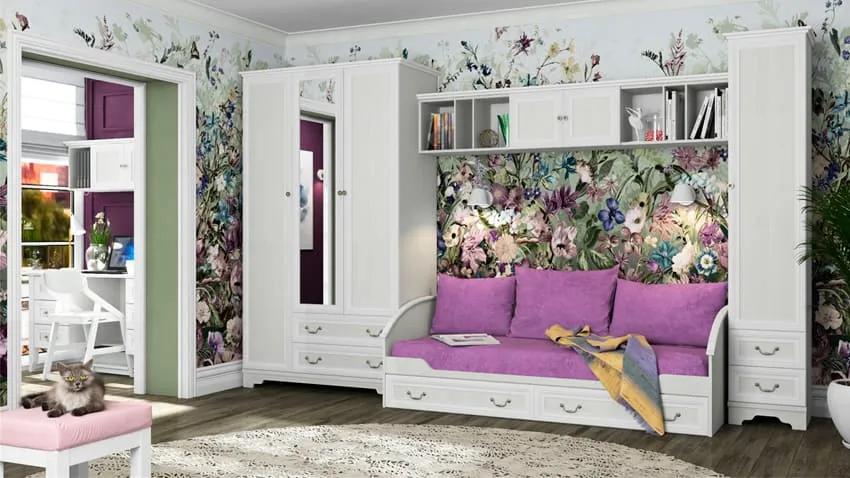 Цвета для комнаты девочки