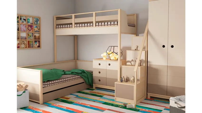 Подбор цветовой гаммы для детской комнаты