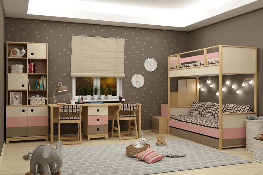 Коричневый цветовая палитра для детской комнаты